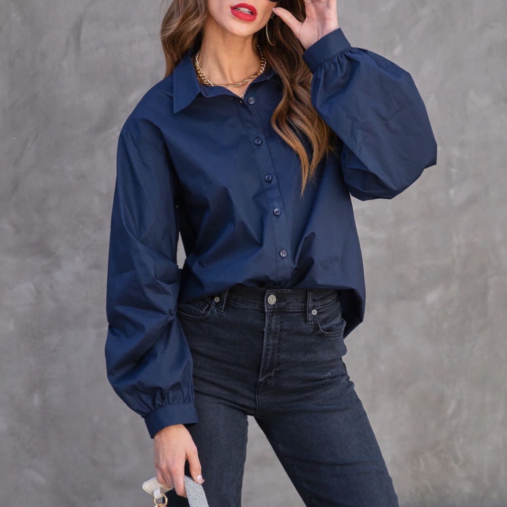 VICI | Colleen Button Down Top
